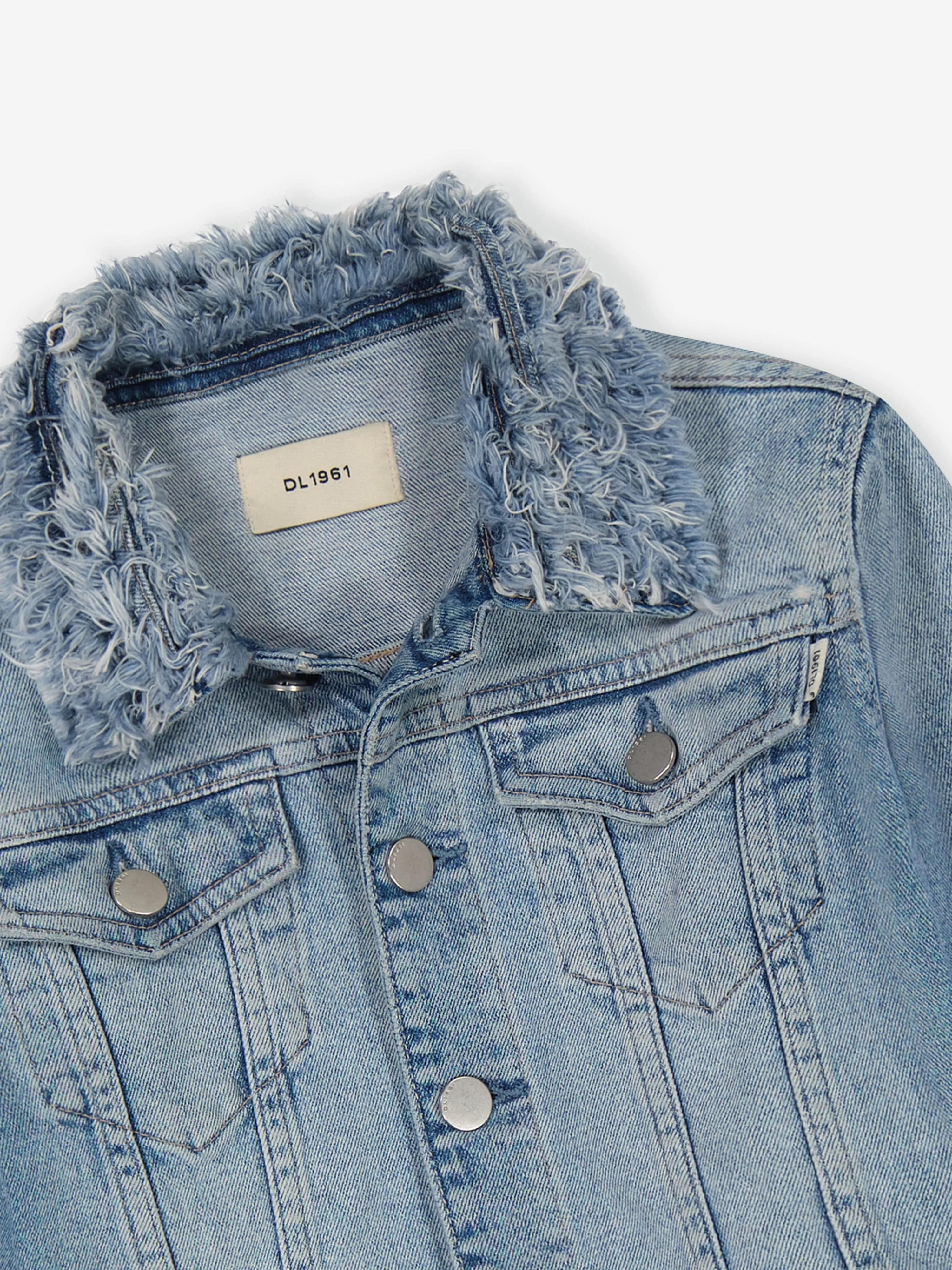 Veste en denim Manning pour filles DL1961 en bleu