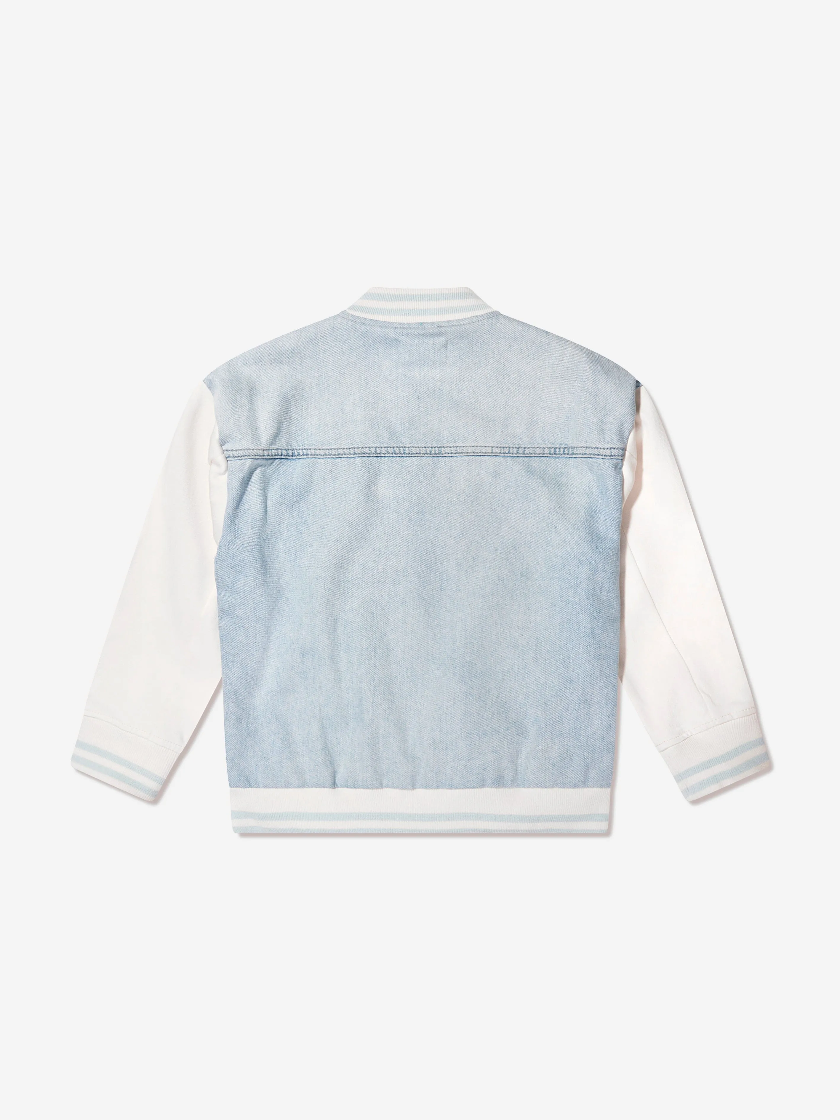 Veste bomber en denim pour enfants DL1961 en bleu
