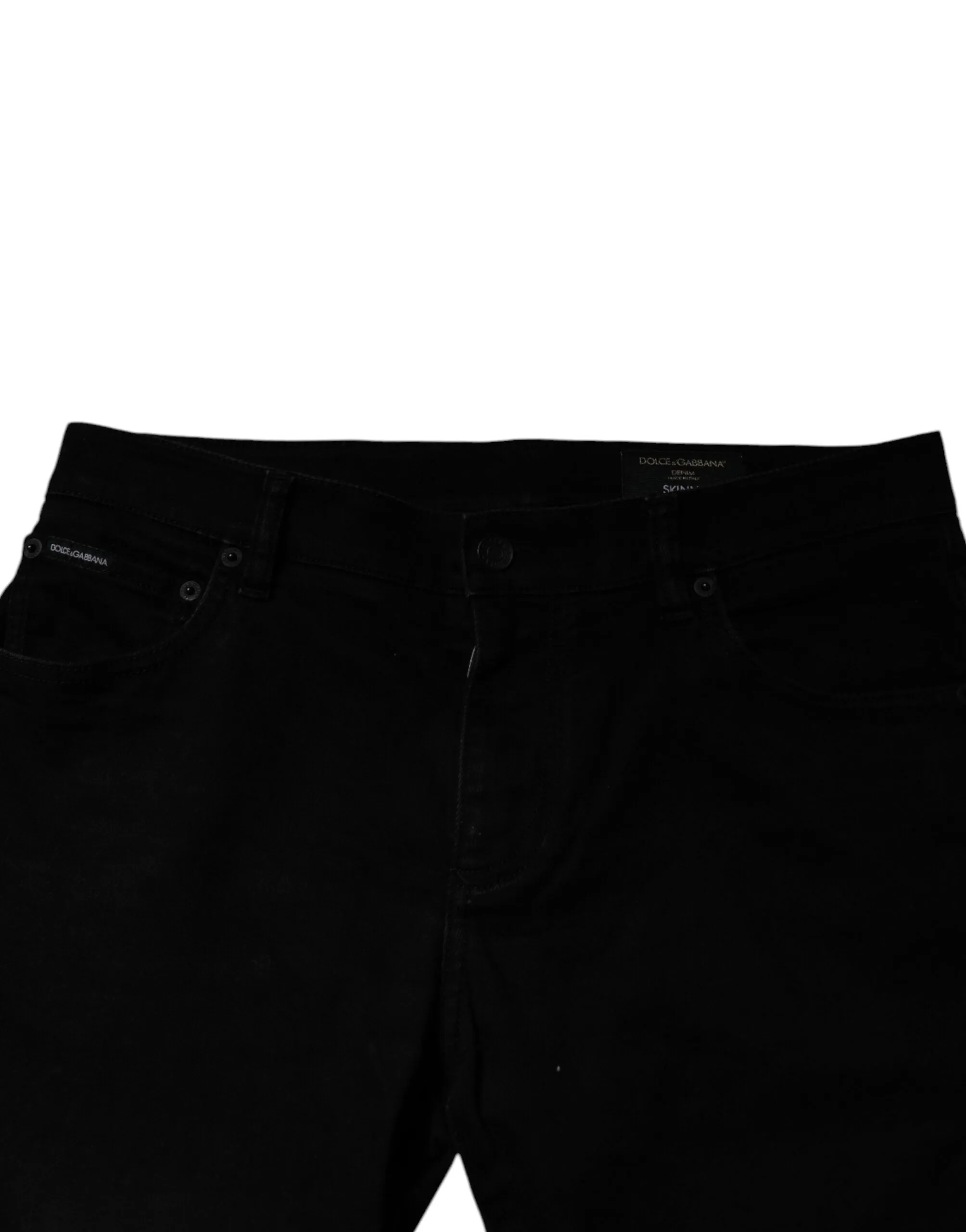 Dolce & Gabbana Jean Skinny Homme en Coton Élasthanne Bleu (Occasion)