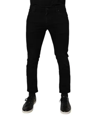 Dolce & Gabbana Jean Skinny Homme en Coton Élasthanne Bleu (Occasion)