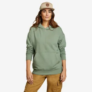 Eddie Bauer Pull-over à capuche confortable pour femmes - Vert minéral Eddie Bauer