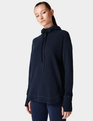 Hoody en polaire Escape Italian - Bleu marine