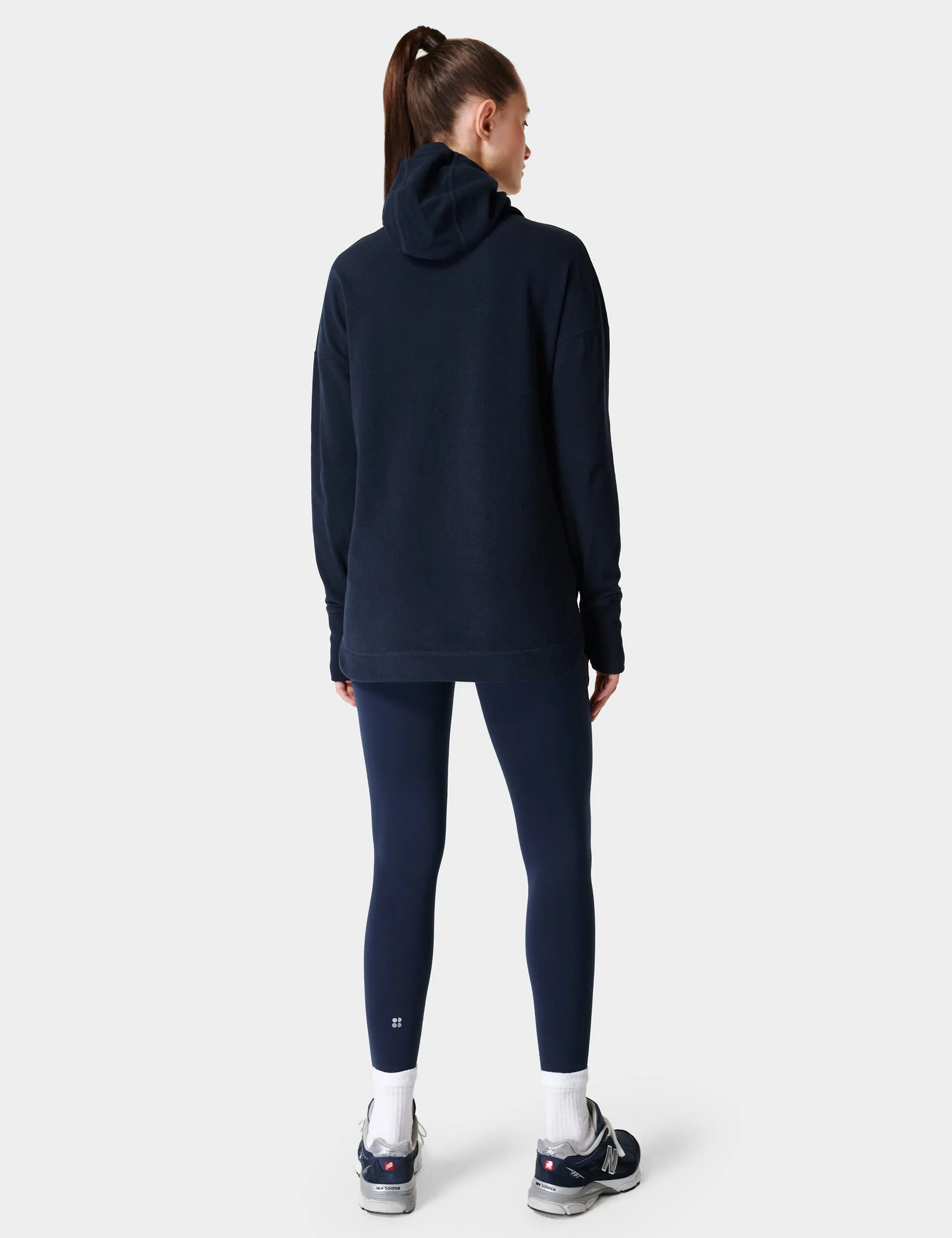 Hoody en polaire Escape Italian - Bleu marine