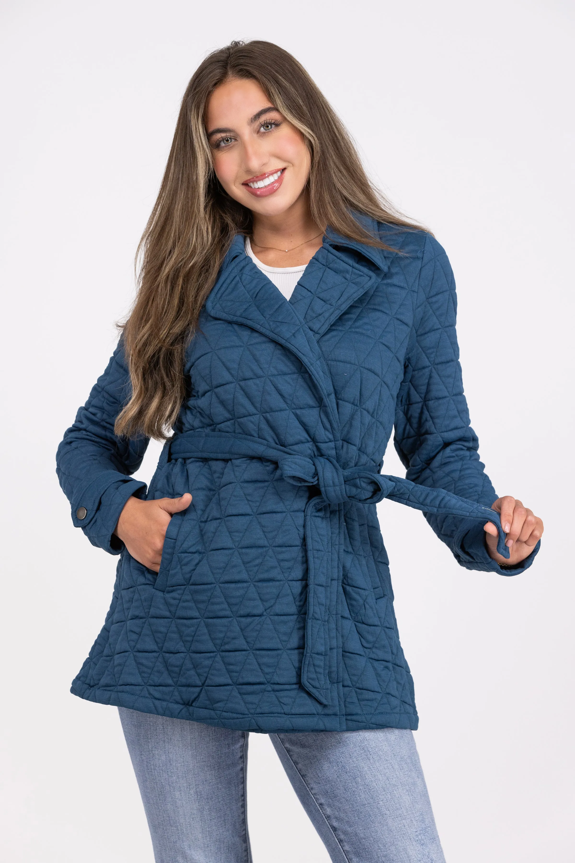 Veste matelassée à nouage devant pour femmes Everyone's Different * Vente finale *