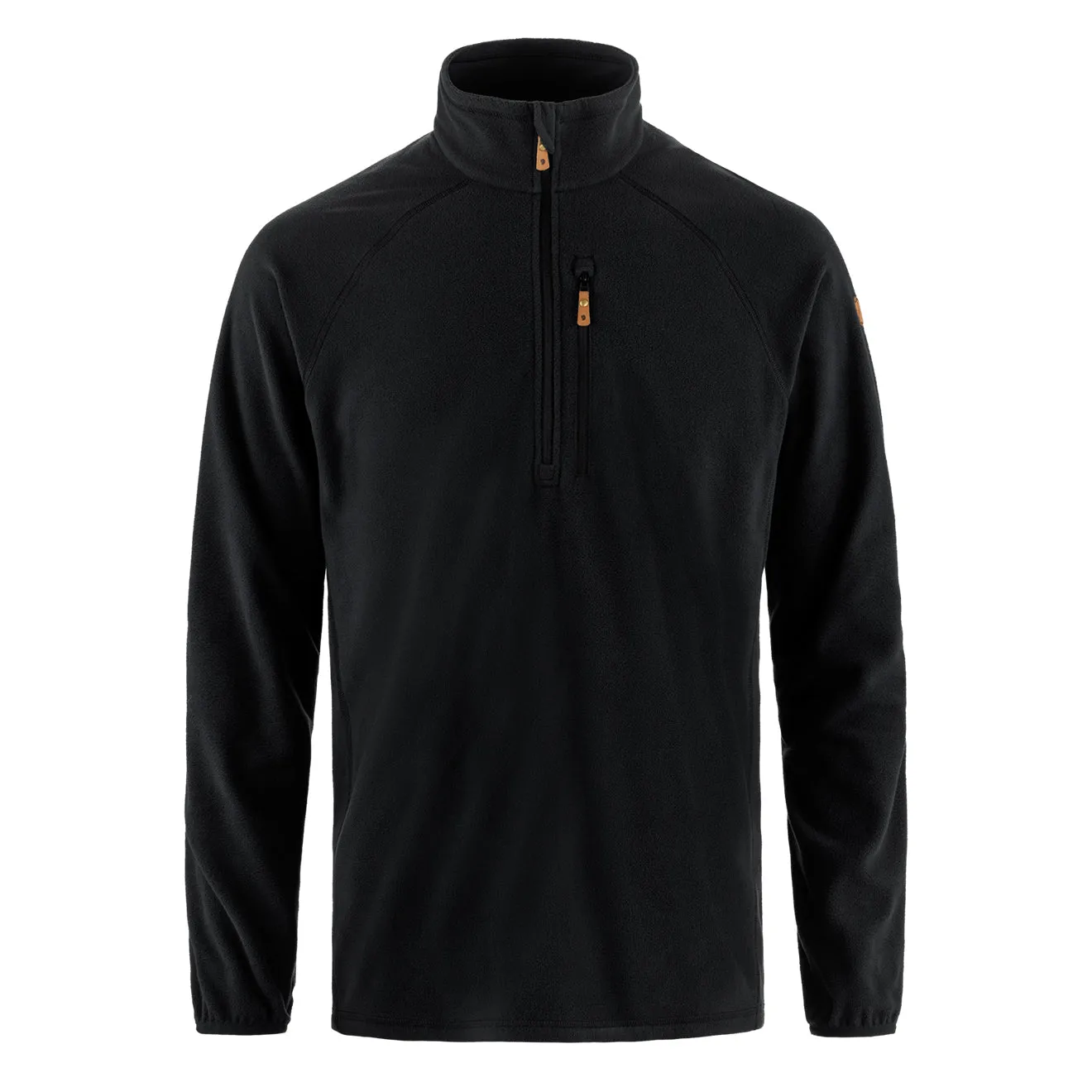 Fjallraven Ovik Lite Polaire Demi-Zip Noir