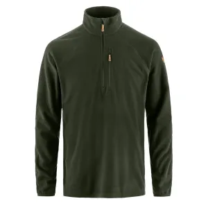 Fjallraven Ovik Lite Polaire Demi-Zip Vert Foncé