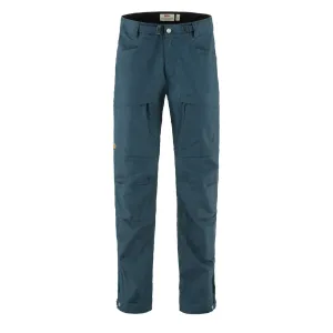 Fjallraven Singi X-Pantalon Jambe Régulière Bleu Montagne Vêtements Fjallraven