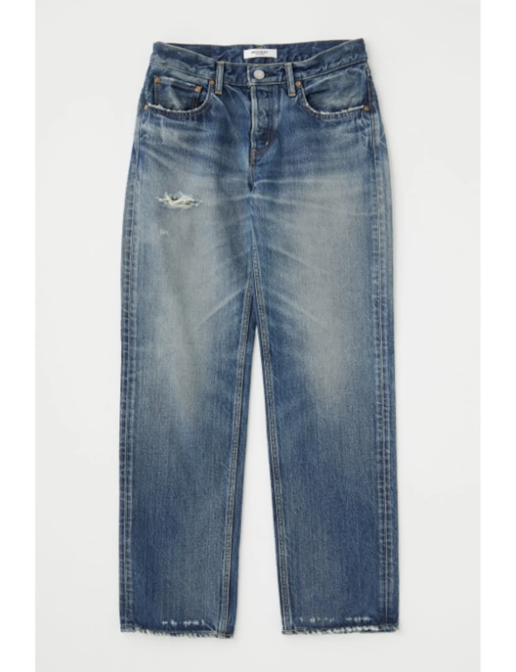 Flemington Bas Droit, Vêtement Bleu_moussy