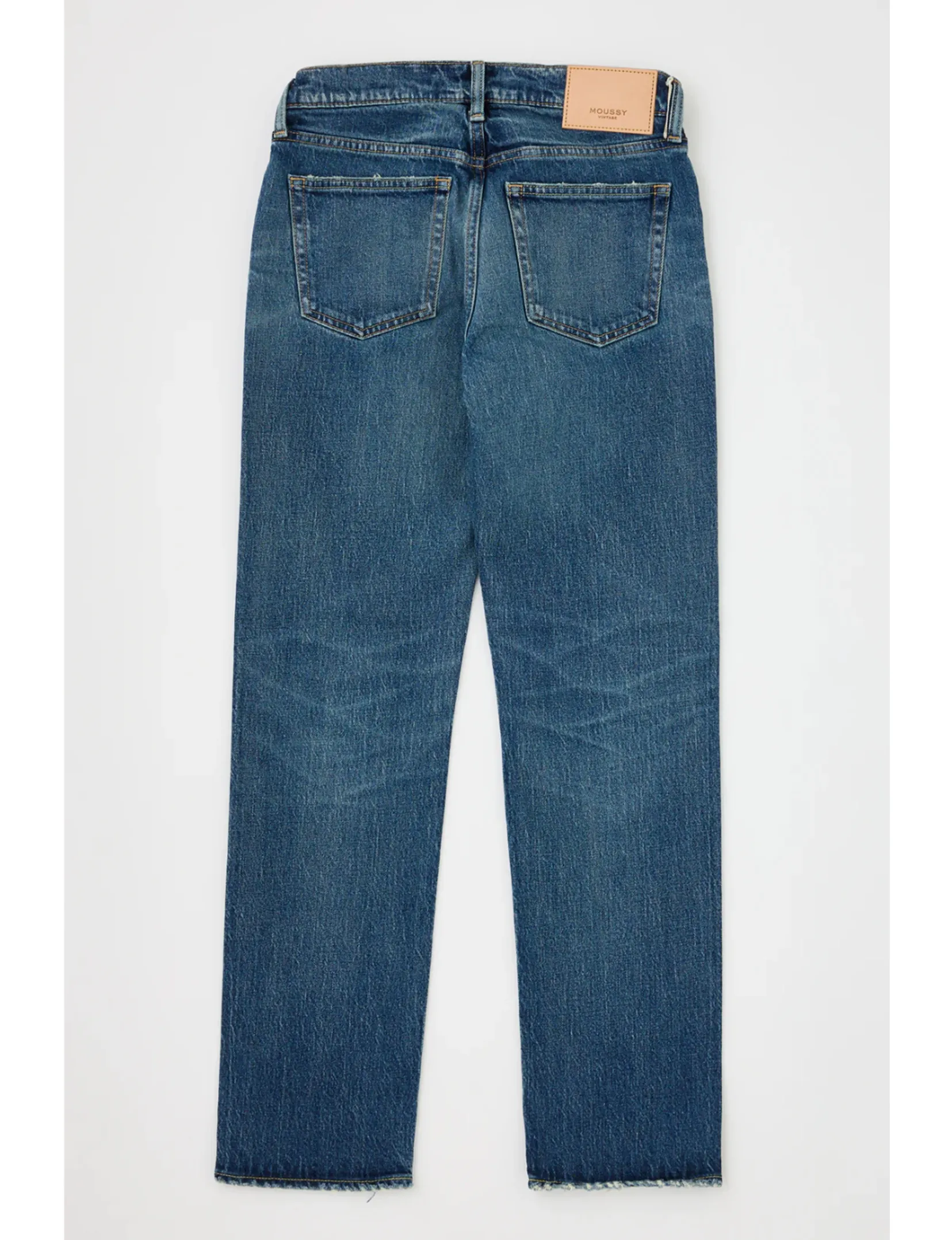 Florahome Slim Pantalon Droit, Bleu Vêtements_moussy