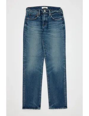 Florahome Slim Pantalon Droit, Bleu Vêtements_moussy