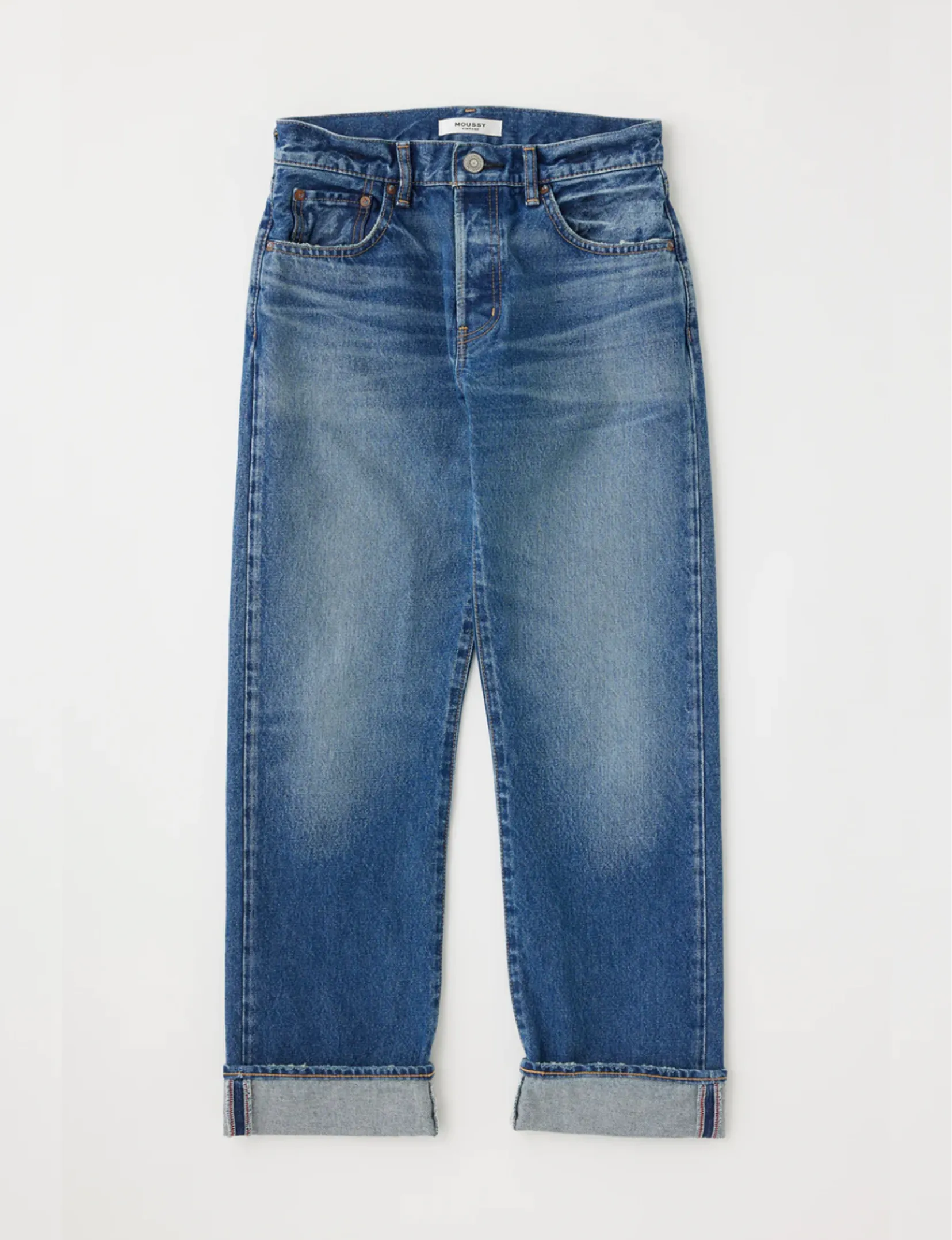 Foxwood Straight, Vêtement Bleu_moussy