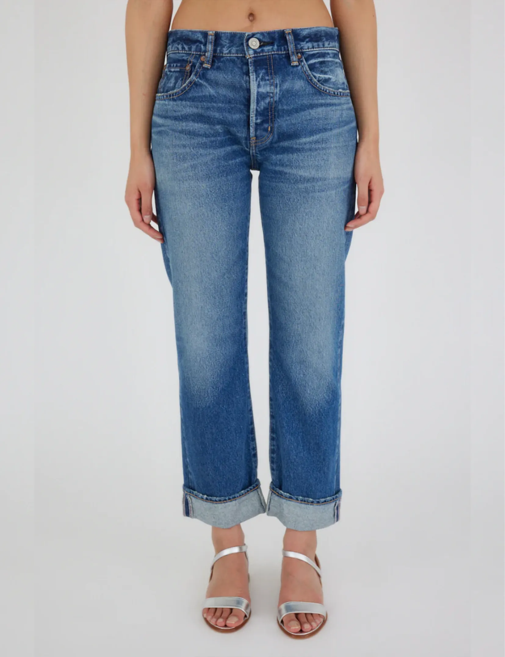 Foxwood Straight, Vêtement Bleu_moussy