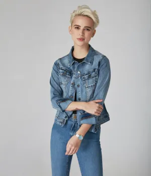 Gabriella - Veste en jean classique LBD