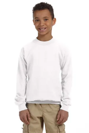 Gildan Sweat à capuche résistant aux pilules pour jeunes - Blanc