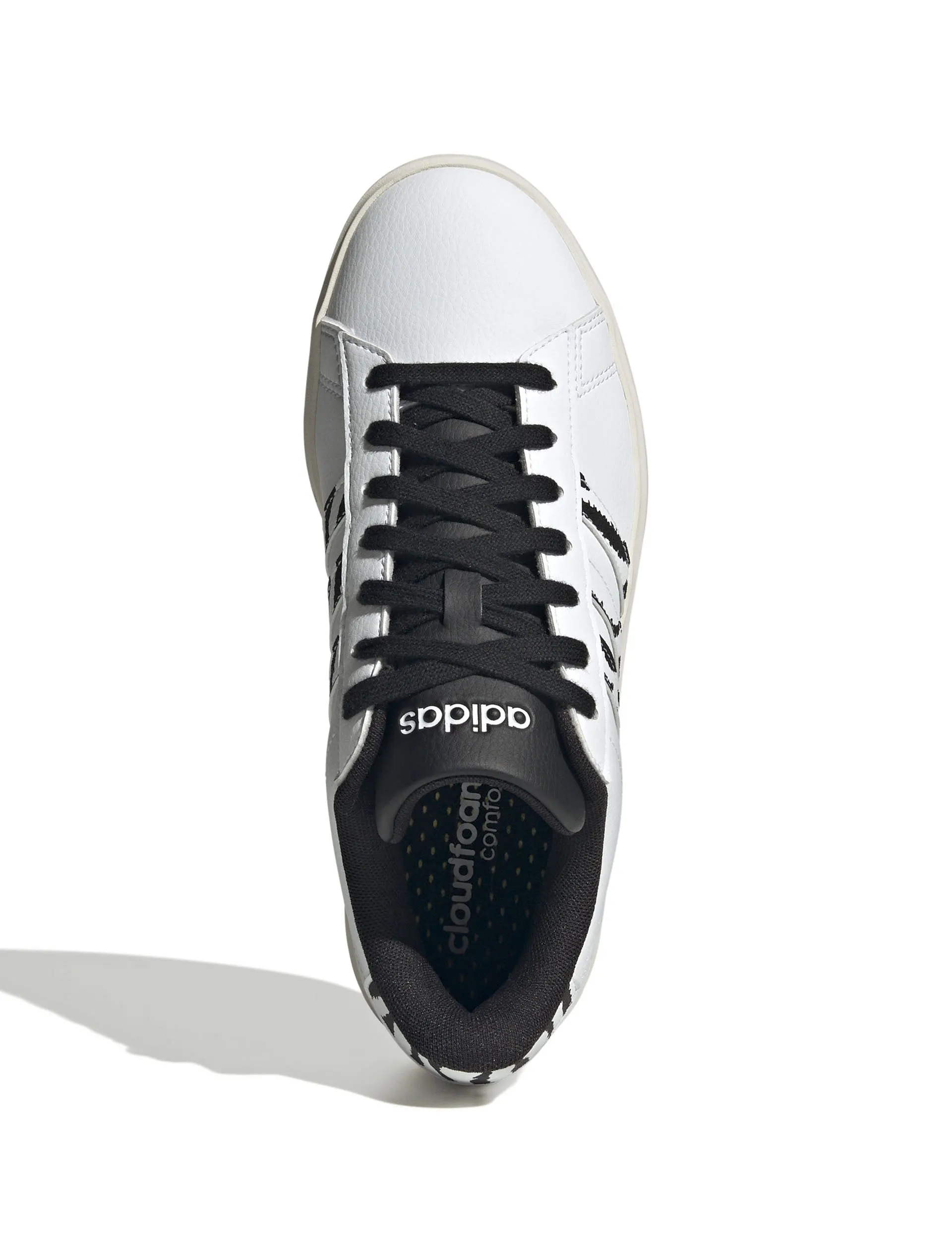 Chaussures Grand Court 2.0 - Blanc Nuage/Noir Uni
