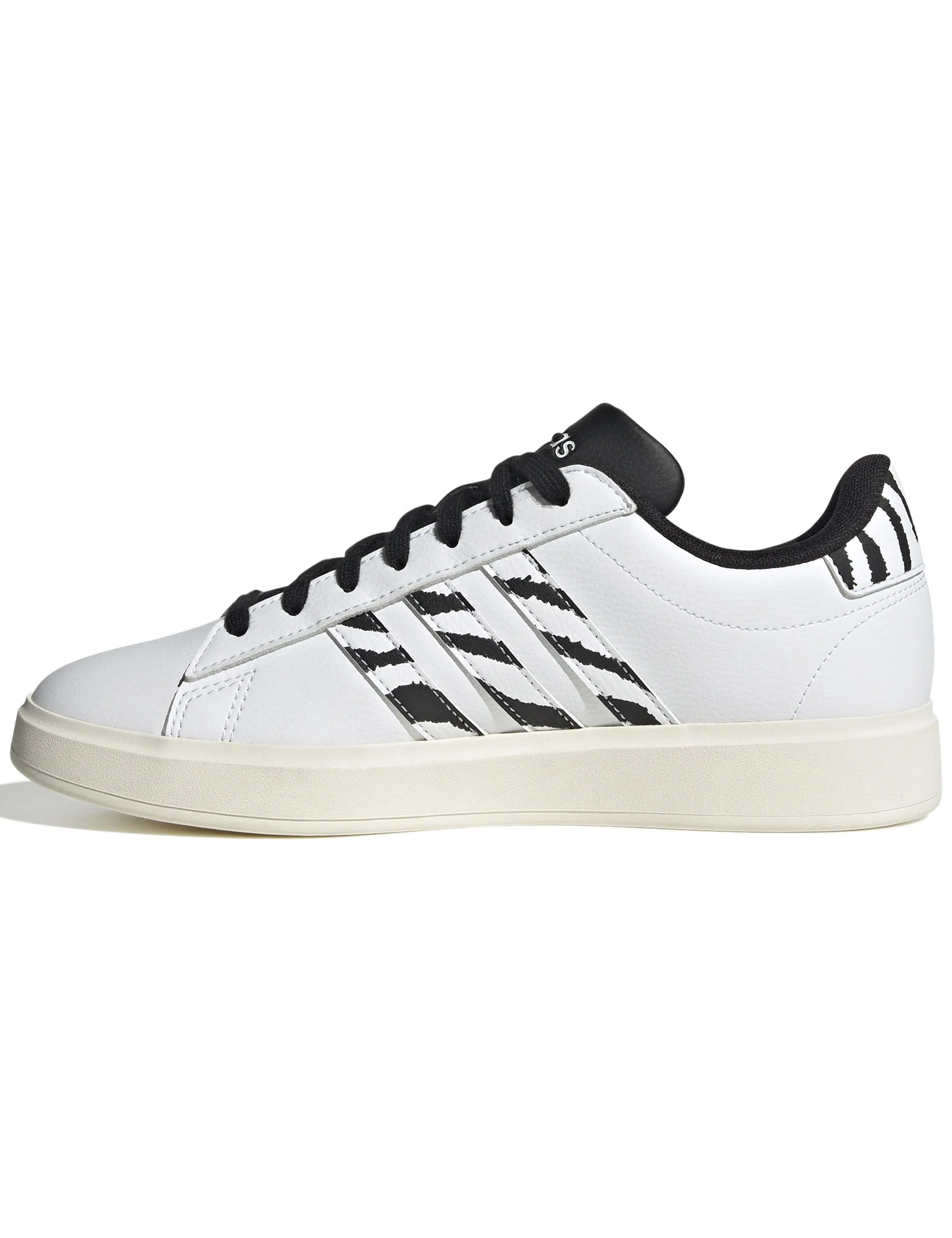 Chaussures Grand Court 2.0 - Blanc Nuage/Noir Uni