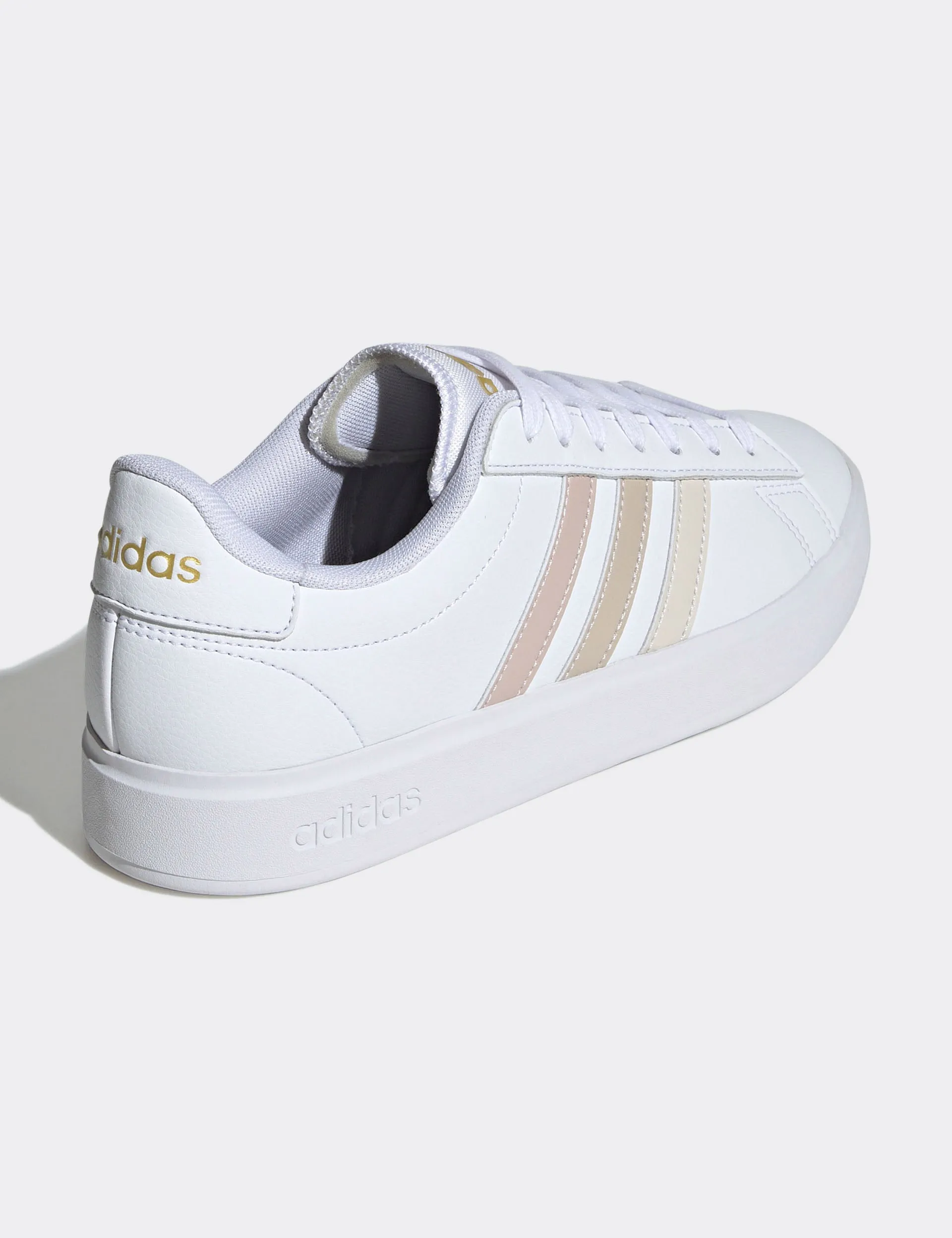 Chaussures Grand Court 2.0 - Blanc Nuage/Blanc Merveille/Beige Merveille