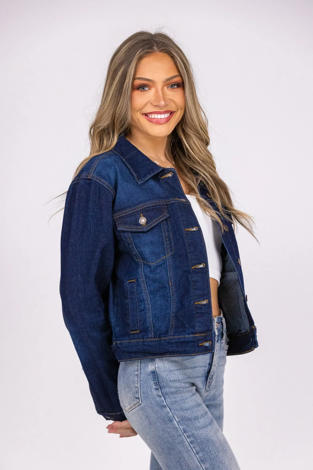 Veste en denim pour femme à boutonnage devant - Greatest Hits