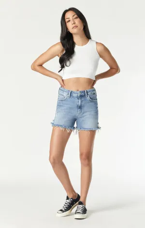 Mavi Shorts à jambe droite Heidi