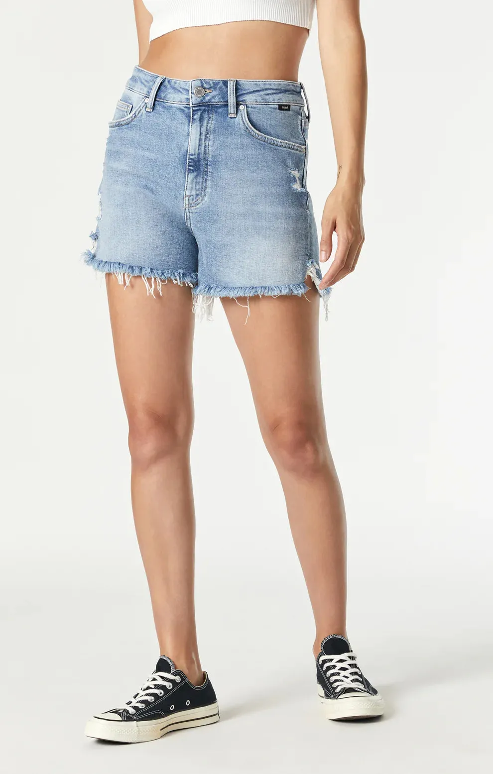 Mavi Shorts à jambe droite Heidi