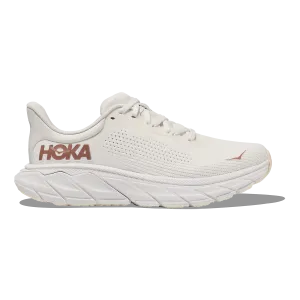 Hoka Arahi 7 - Blanc de Blanc - Or Rose