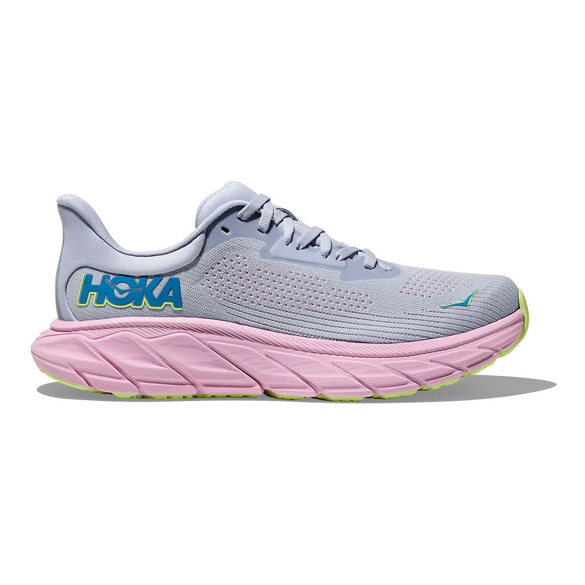 Hoka Arahi 7 - Mouette - Crépuscule Rose