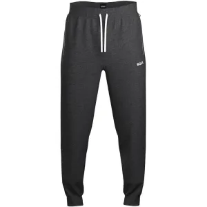 HUGO BOSS Pantalon de jogging mix & match pour homme à cordons en coton gris asphalte
