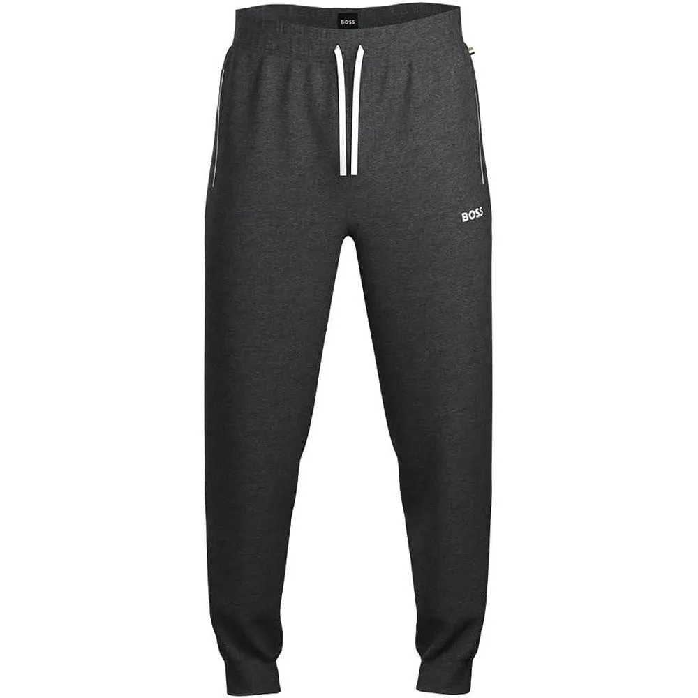 HUGO BOSS Pantalon de jogging mix & match pour homme à cordons en coton gris asphalte