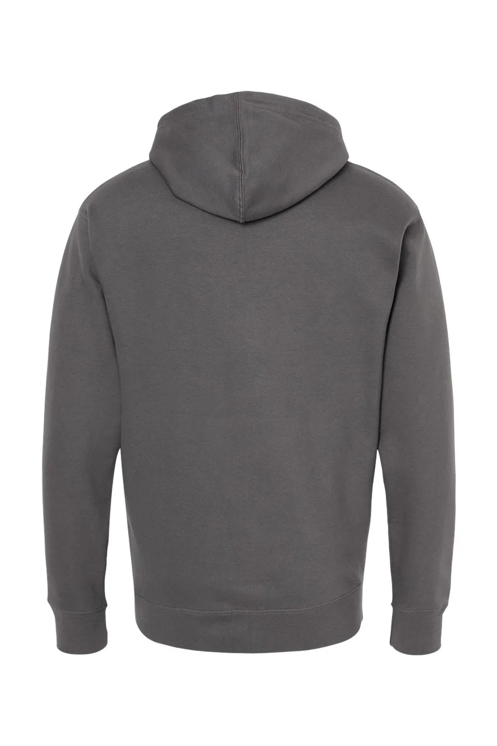Veste à capuche indépendante pour hommes avec fermeture éclair et poches - Gris anthracite
