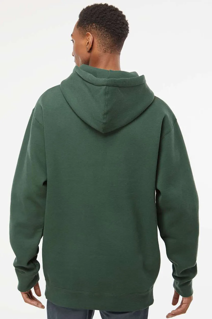 Veste à capuche indépendante pour hommes avec poche kangourou - Vert alpin