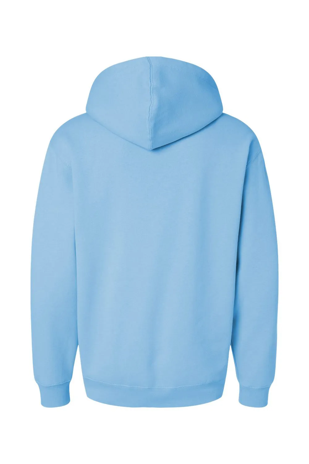 Veste à capuche indépendante pour hommes avec poche kangourou - Bleu aqua