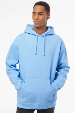 Veste à capuche indépendante pour hommes avec poche kangourou - Bleu aqua