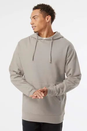 Veste à capuche indépendante pour hommes avec poche kangourou - Gris ciment