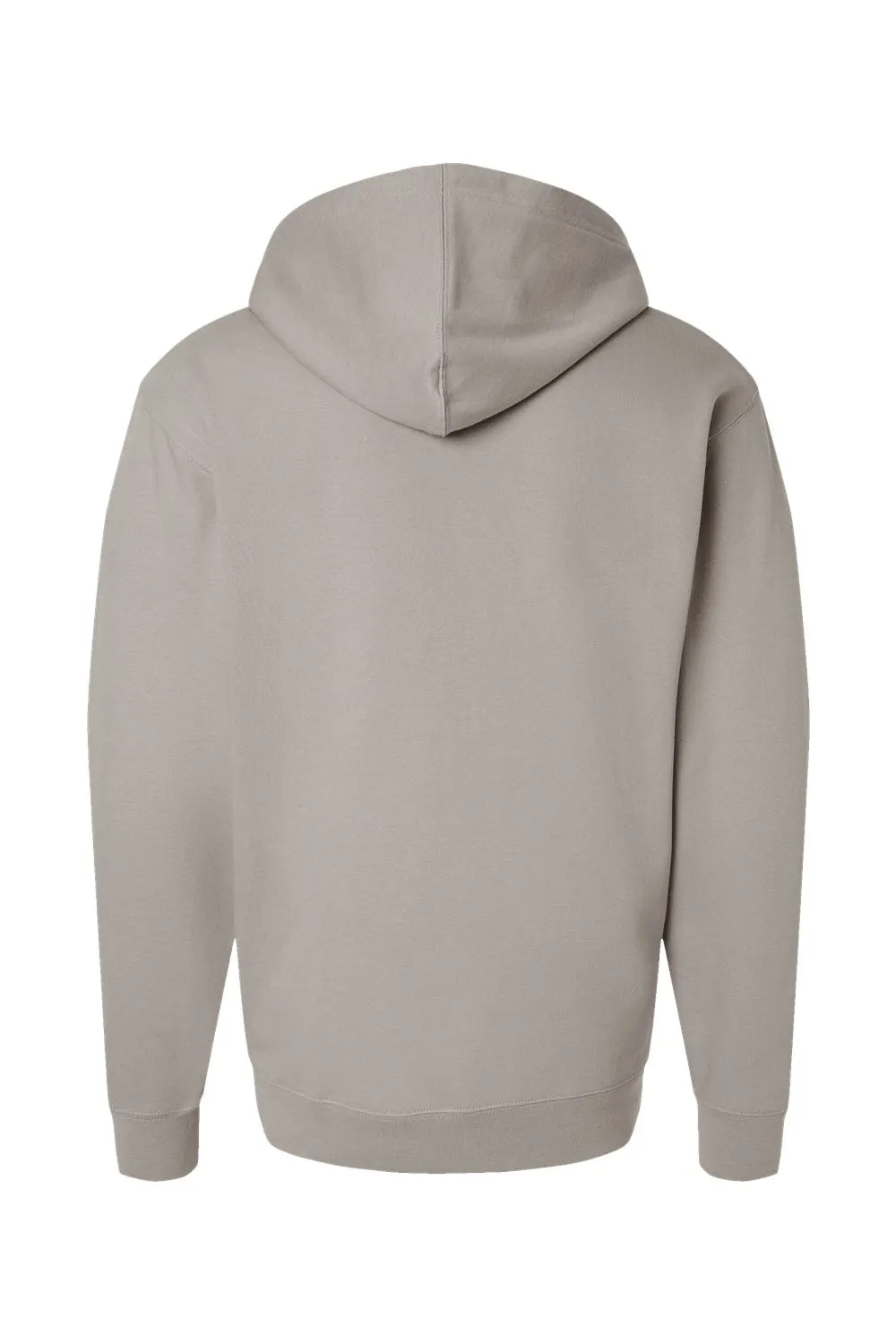 Veste à capuche indépendante pour hommes avec poche kangourou - Gris ciment