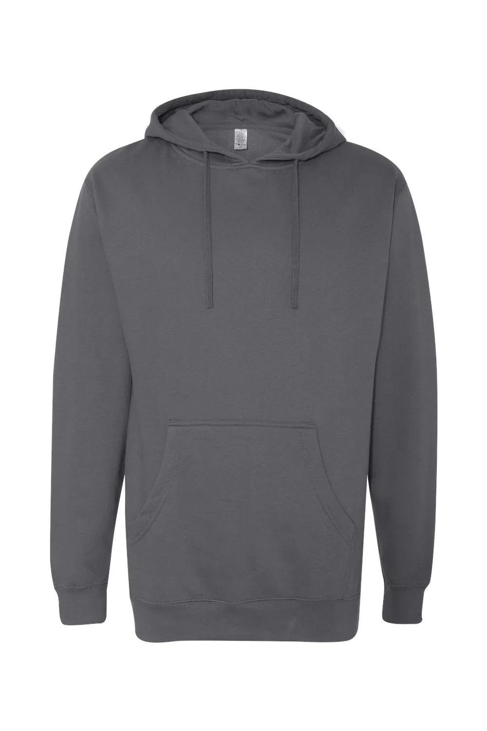 Veste à capuche indépendante pour hommes avec poche kangourou - Gris anthracite
