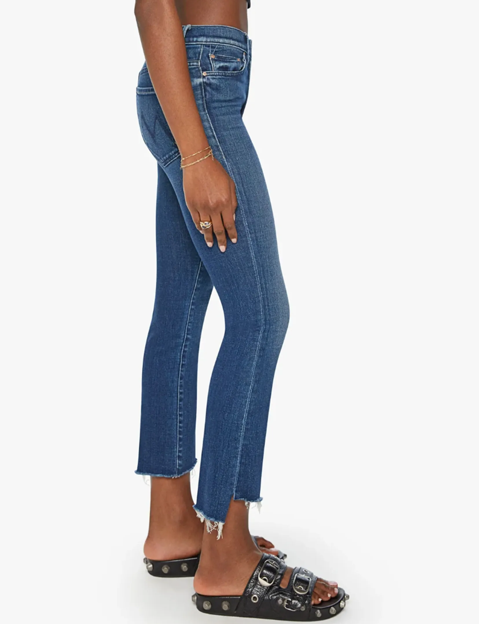 Insider Crop Step Fray High Rise, Sake To Me Vêtements_mother-denim