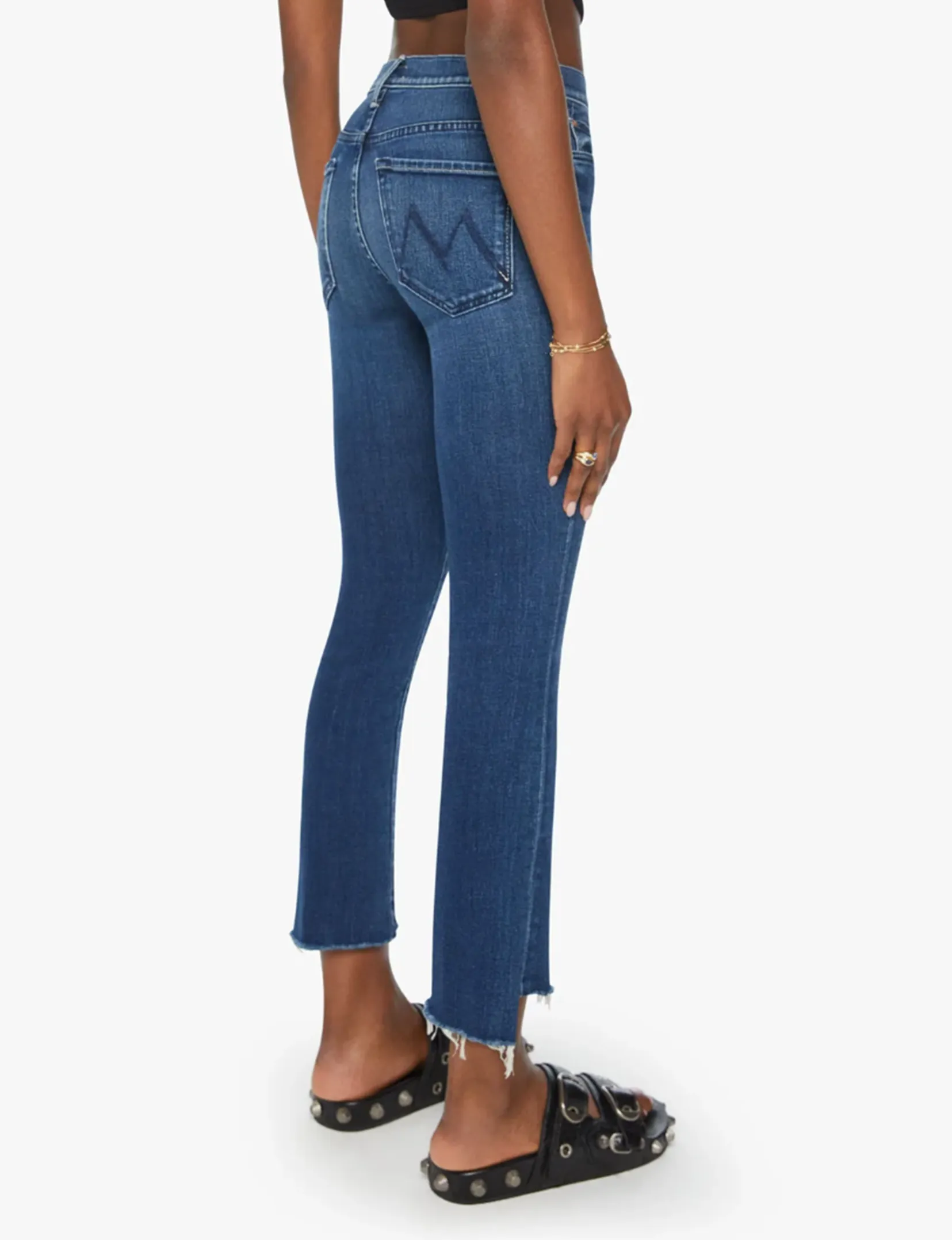 Insider Crop Step Fray High Rise, Sake To Me Vêtements_mother-denim