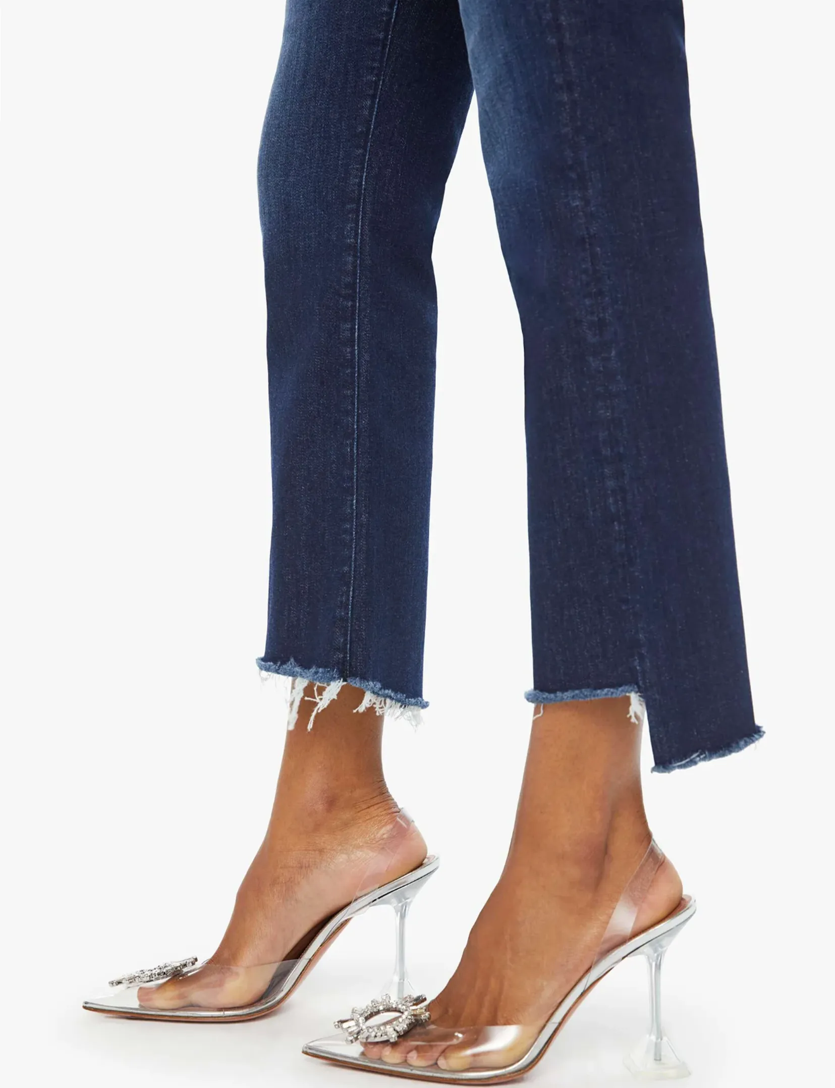 Insider Crop Step Fray, Vêtements Off Limits mother-denim