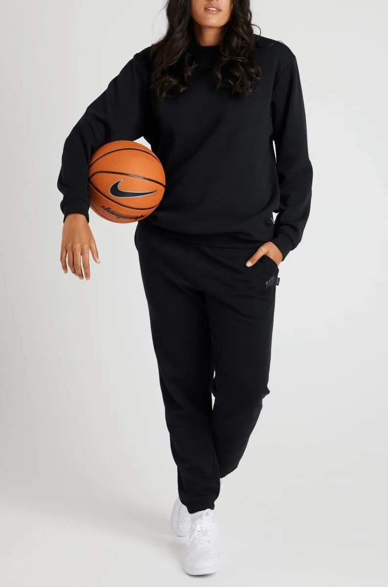 SWEATSHIRT UNISEX ALASKA NOIR CREW Vêtements_Hommes-Insport