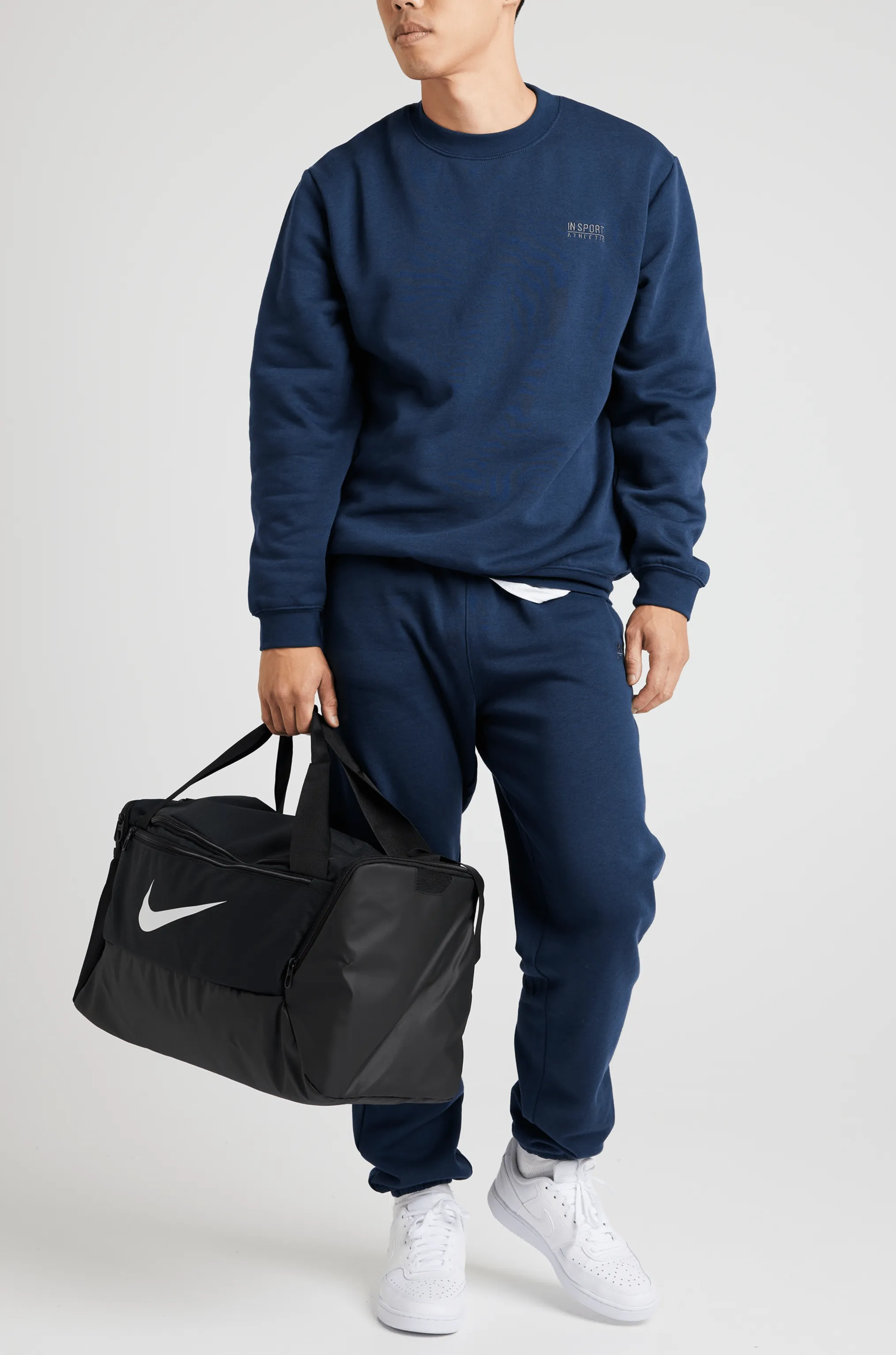 SWEATSHIRT UNISEX ALASKA NAVY CREW Vêtements_Hommes-Insport
