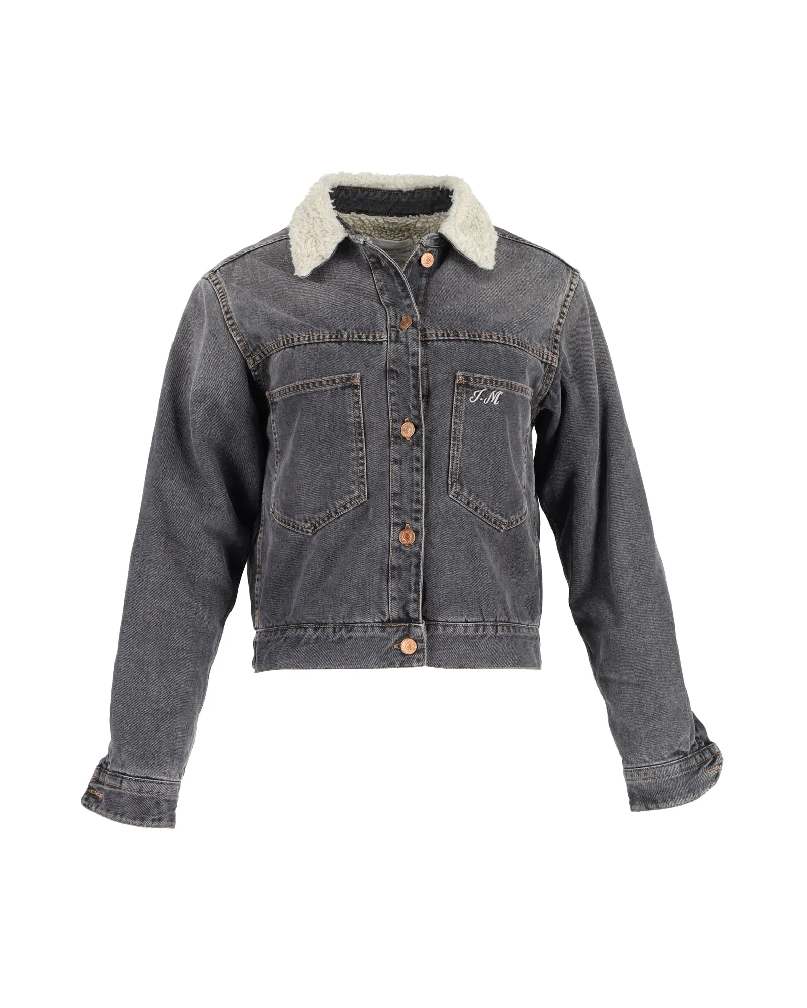 Veste 'Endless' à détails Isabel Marant Etoile en jean gris