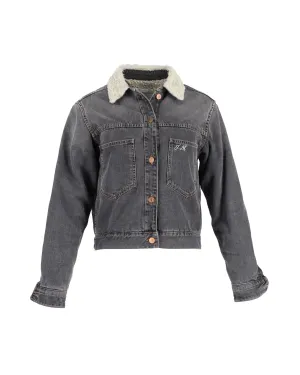 Veste 'Endless' à détails Isabel Marant Etoile en jean gris