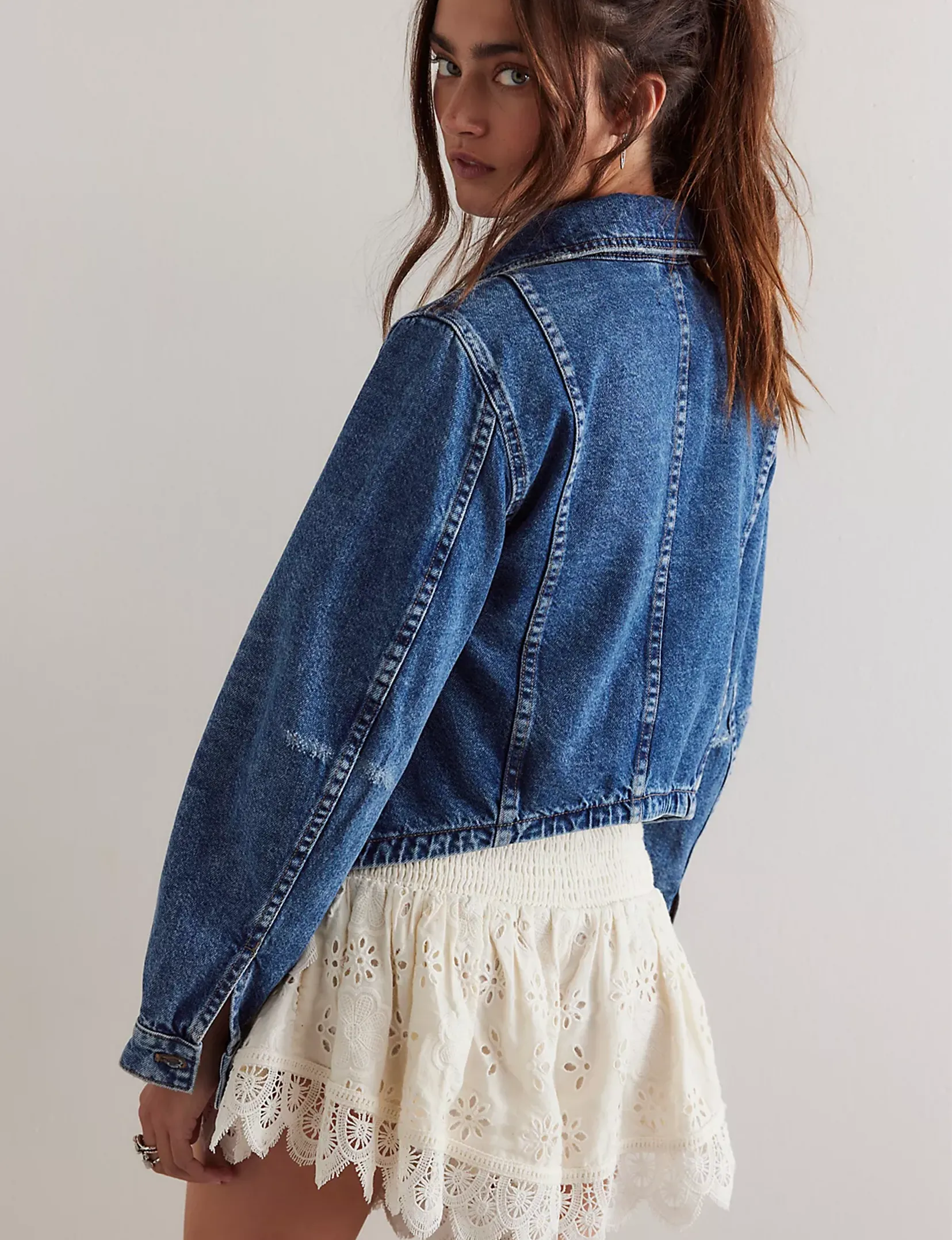 Veste en jean Jade, High Dive Vêtements_free-people