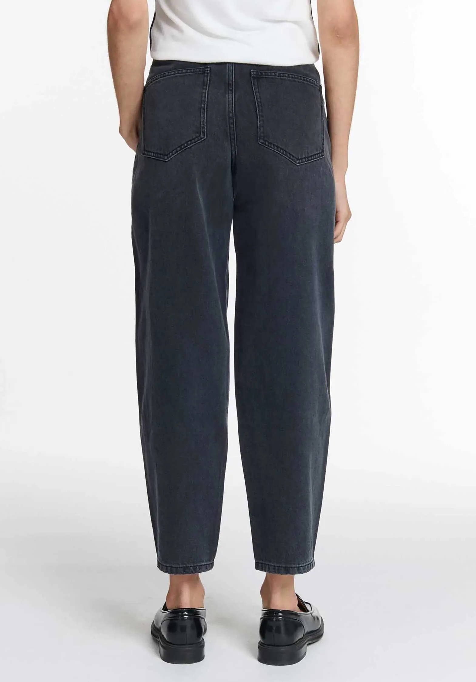 Jeans Jemma Denim Noir-Lavé Échantillon_Textile