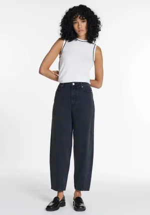 Jeans Jemma Denim Noir-Lavé Échantillon_Textile