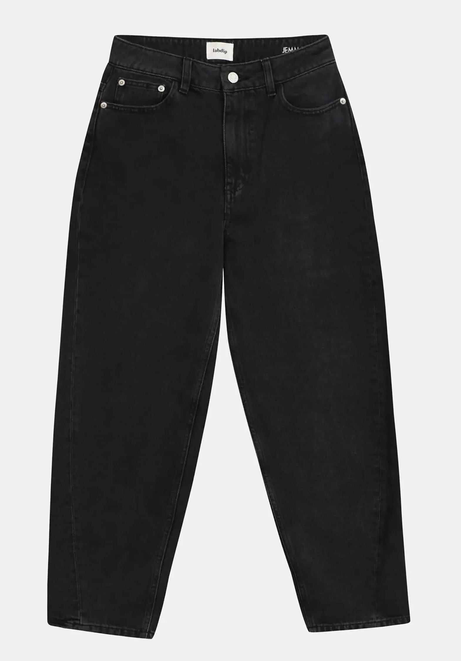 Jeans Jemma Denim Noir-Lavé Échantillon_Textile