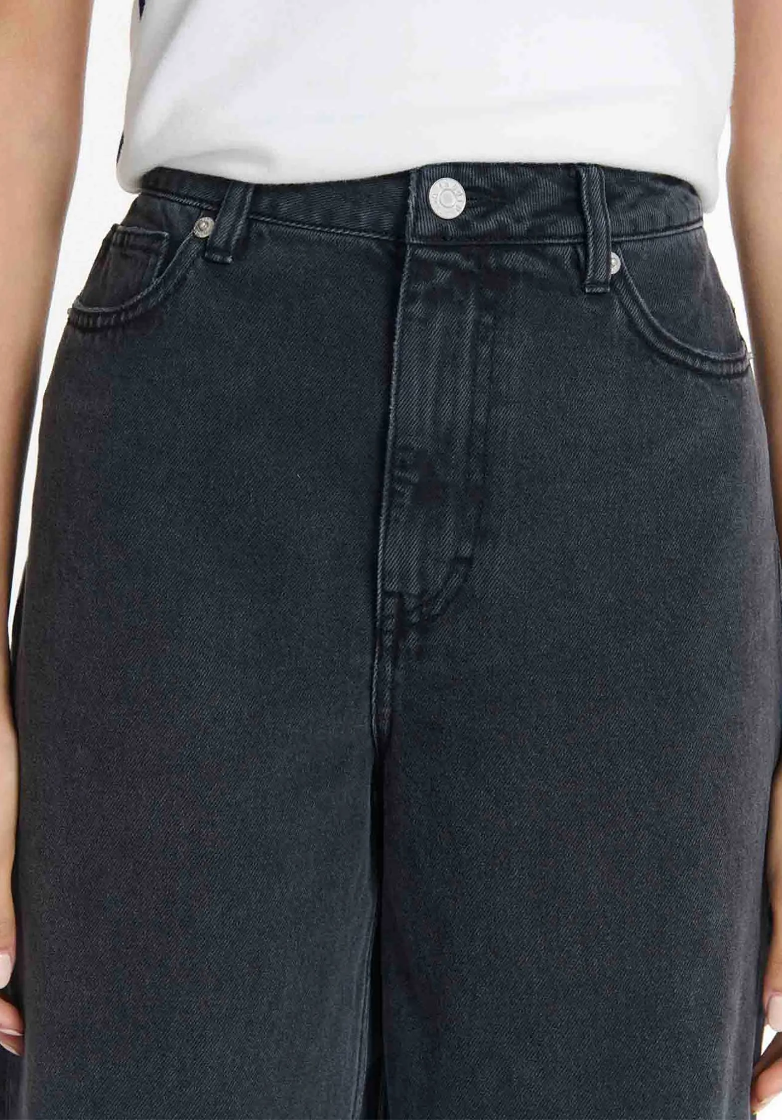 Jeans Jemma Denim Noir-Lavé Échantillon_Textile