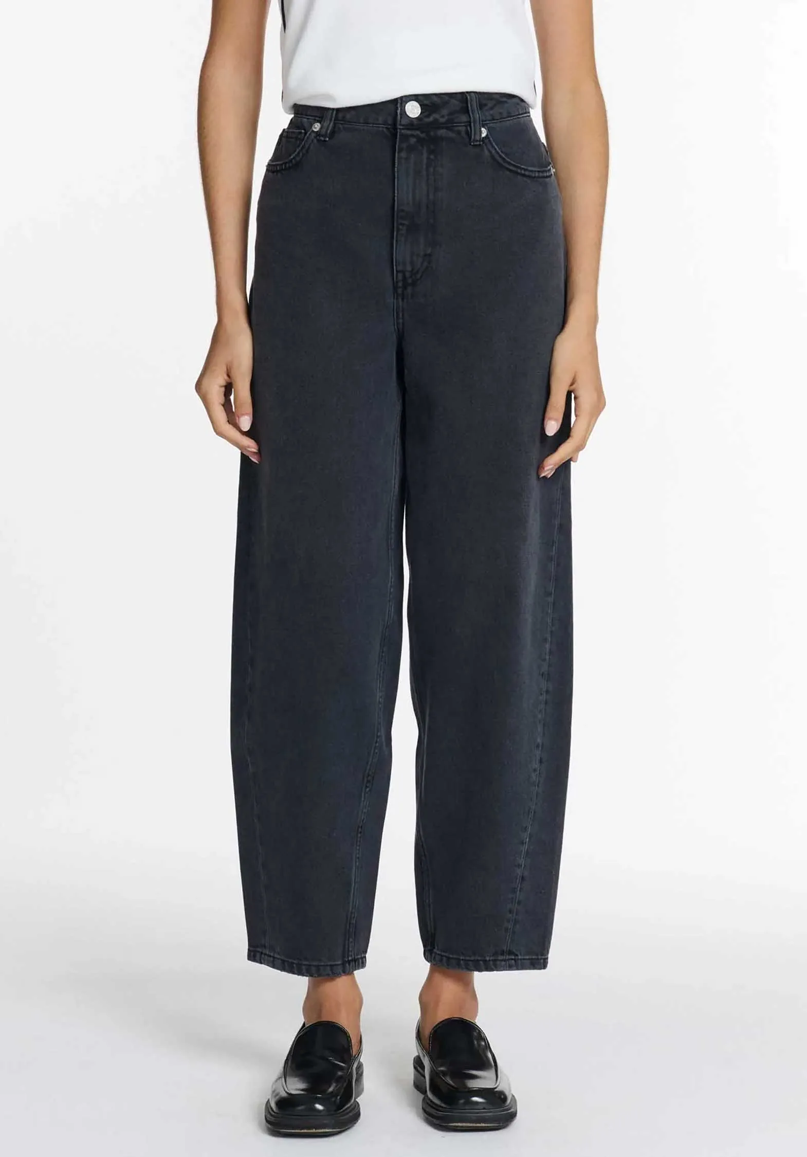 Jeans Jemma Denim Noir-Lavé Échantillon_Textile