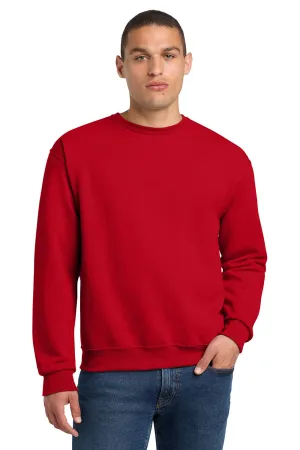 Jerzees Sweat-shirt à capuche en polaire NuBlend pour hommes - Rouge véritable