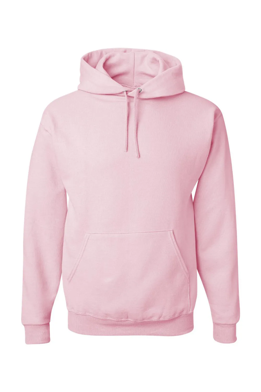 Jerzees pour Hommes Pull à Capuche en Polaire NuBlend Résistant aux Boules de Peluche avec Poche Kangourou - Rose Classique